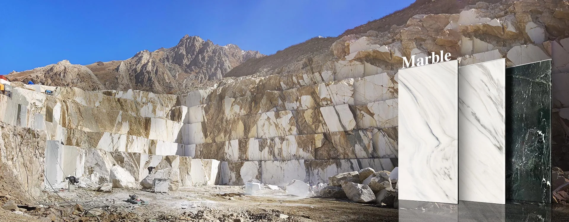 Marble quarry
